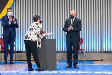 Ceremonia de entrega de Honores y Distinciones 2021 del Cabildo de Gran Canaria/TA.